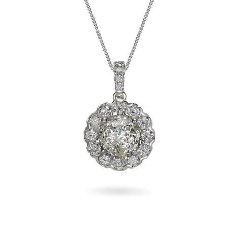 diamonds crown of light necklace